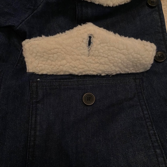 Joe’s Jean Denim Sherpa Jacket - Picture 6 of 8